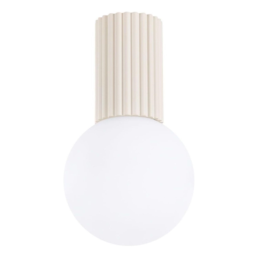 Badkamer plafondlamp HALO 1xG9/8W/230V diameter 12 cm IP44 crème