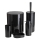 Badkamer set CARMEN 5 st. zwart