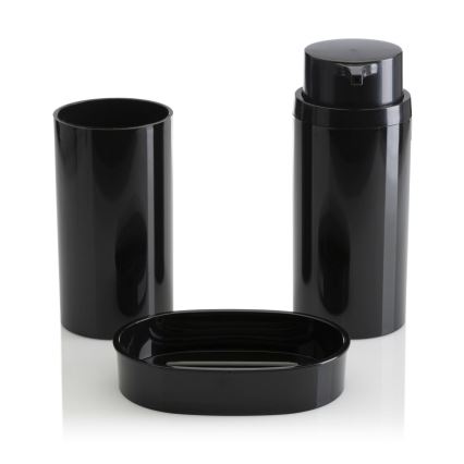 Badkamer set CARMEN 5 st. zwart