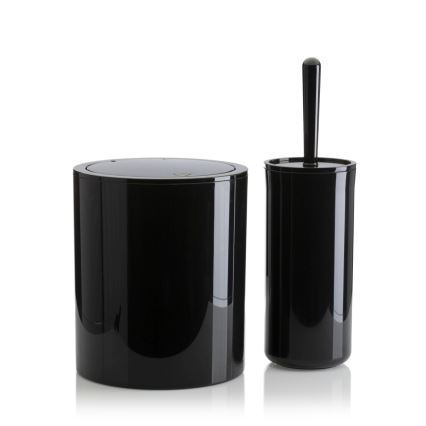 Badkamer set CARMEN 5 st. zwart