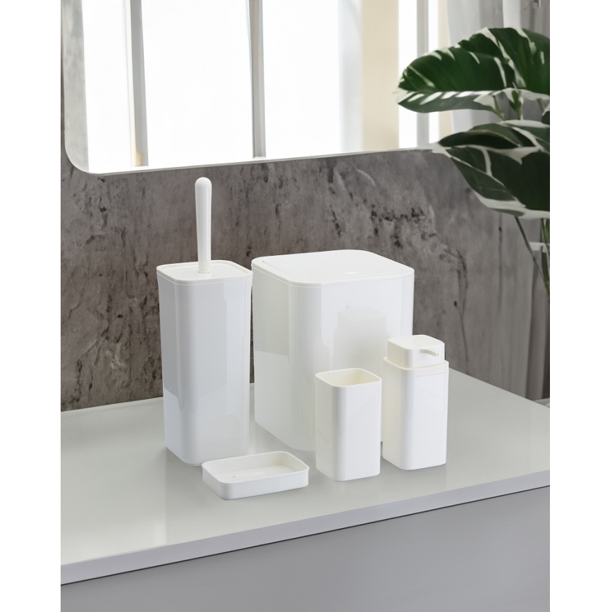 Badkamer set SIERRA 5 st. wit
