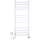Badkamerhanddoekradiator met thermostaat AVANGARD 459W/230V 120,6 cm IP44 wit links vierkant