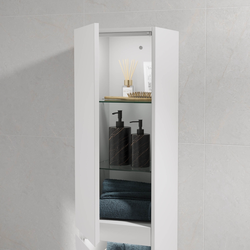 Badkamerkast HELSINKI 174 cm wit