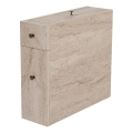 Badkamerkast MELODY, beige marmerlook