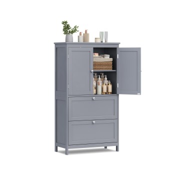 Badkamerkast MOKU 60x30 cm grijs