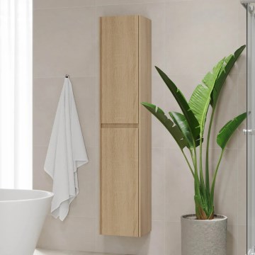 Badkamerkast MOLDE 35x174x32 cm eiken