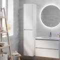 Badkamerkast MOLDE 35x174x32 cm wit