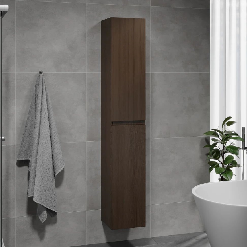 Badkamerkast OLIVER 186 cm walnoot