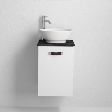 Badkamermeubel SOREN met wastafel, wit