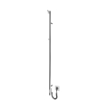 Badkamerradiator RAY 35W/230V 150x30 cm IP44 roestvrij staal/hoogglans chroom
