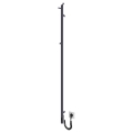 Badkamerradiator RAY 35W/230V 150x30 cm IP44 RVS/antraciet