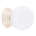 Badkamerwandlamp ZORI 1xG9/8W/230V IP44 beige