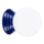 Badkamerwandlamp ZORI 1xG9/8W/230V IP44 blauw