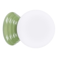 Badkamerwandlamp ZORI 1xG9/8W/230V IP44 groen