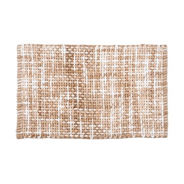 Badmat BELWEDER 60x100 cm beige/wit