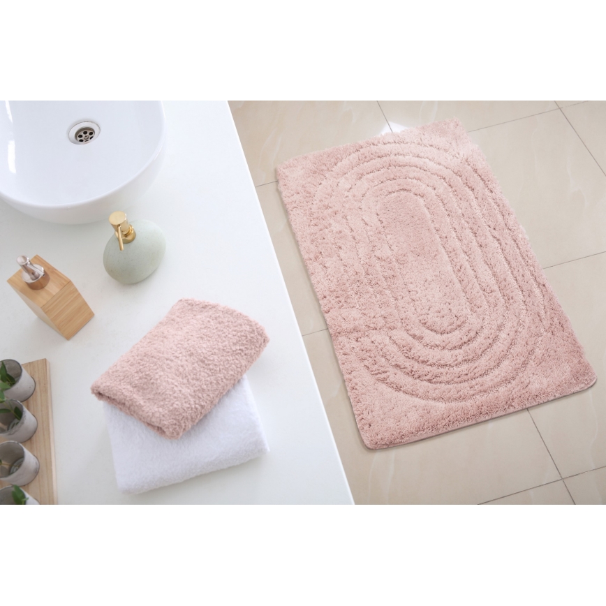 Badmat CARMEN 50x80 cm roze