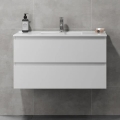 Badmeubel met wastafel HENRY 91 cm, wit