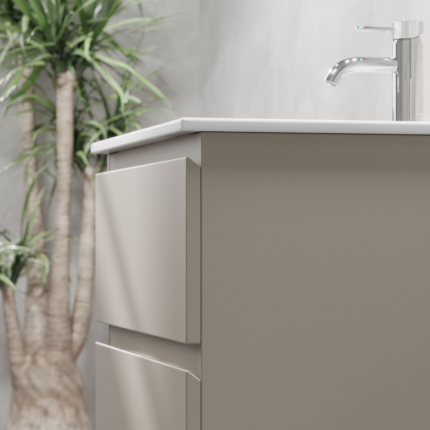 Badmeubel met wastafel KENWOOD 61x52x47 cm Marakesh