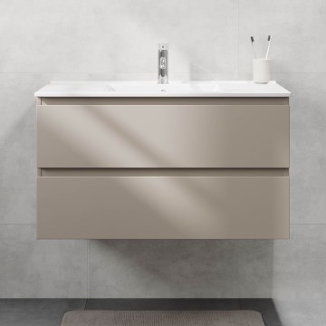 Badmeubel met wastafel KENWOOD 91x50x45 cm Marakesh