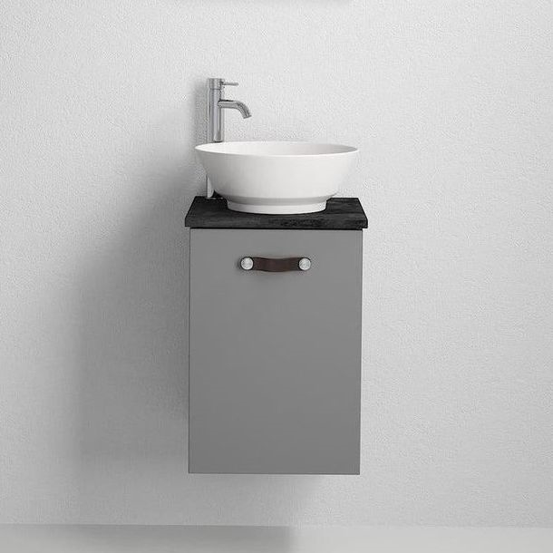 Badmeubel met wastafel SOREN grijs