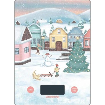 Balance de cuisine numérique TORO 1xCR2032 motif village