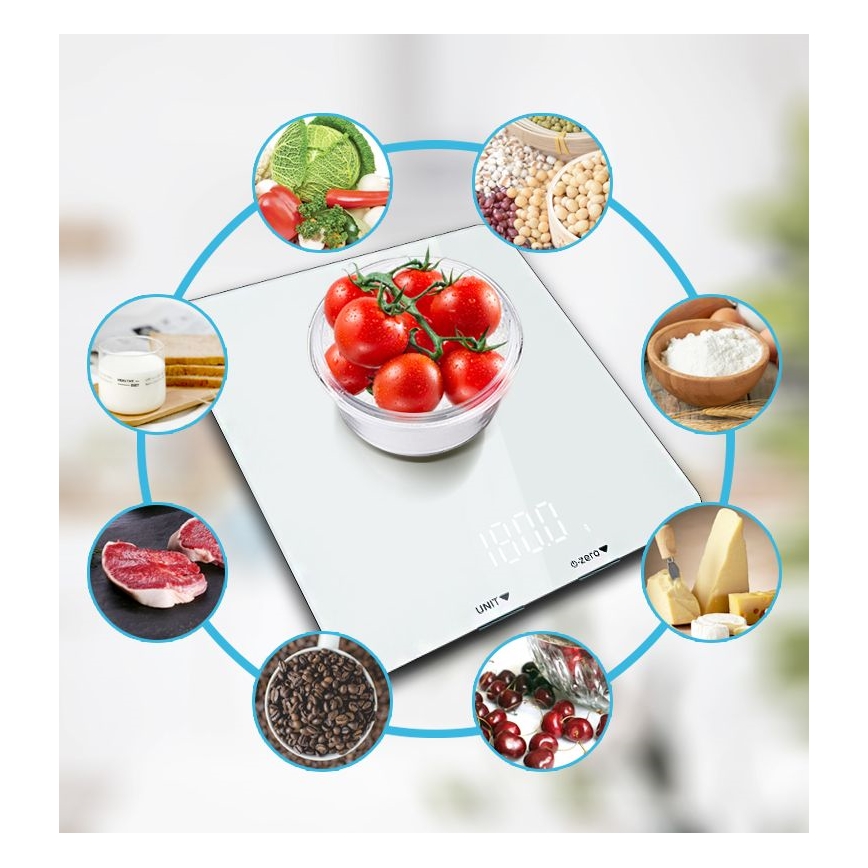 Balance nutritionnelle connectée 3xAAA Bluetooth