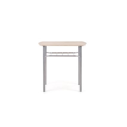 Balkonset LANCE 82x50 cm metaal/sonoma eik