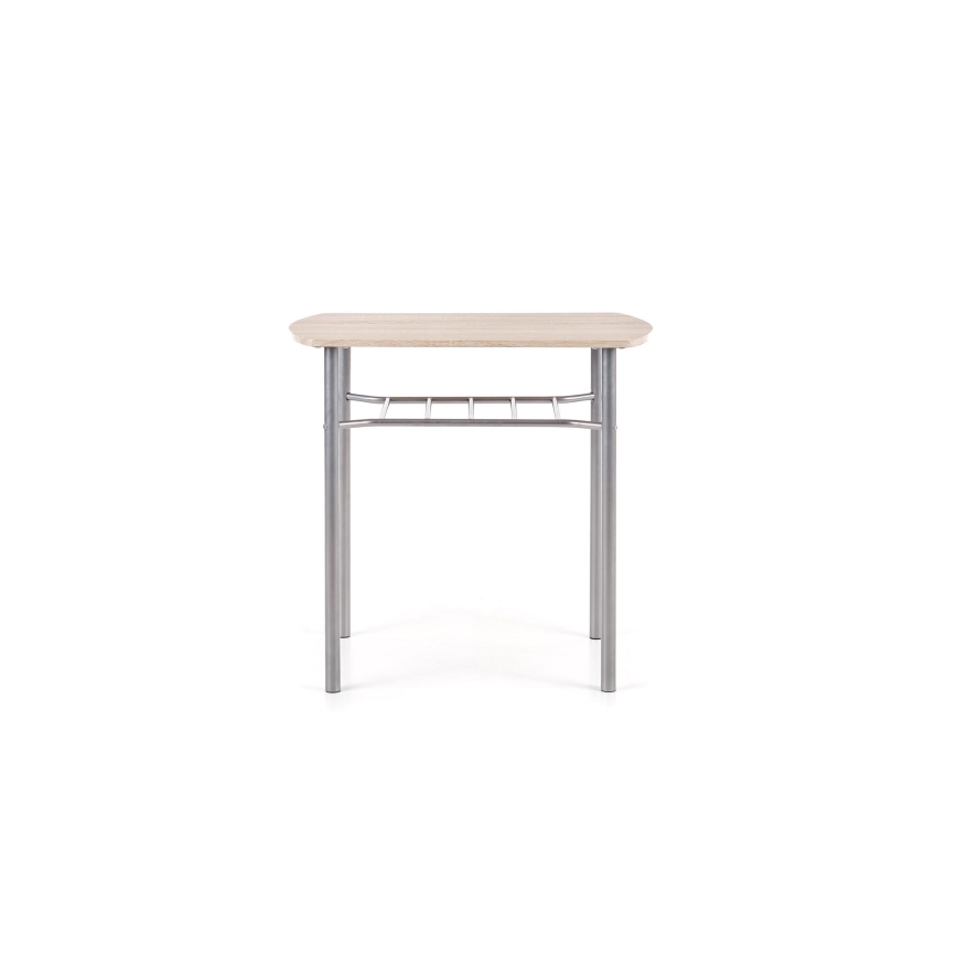 Balkonset LANCE 82x50 cm metaal/sonoma eik