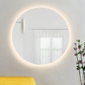 Baltica Design - LED badkamerspiegel voor wandmontage met indirecte verlichting BRIGHT LED/15W/230V 3000K Ø 100 cm IP65