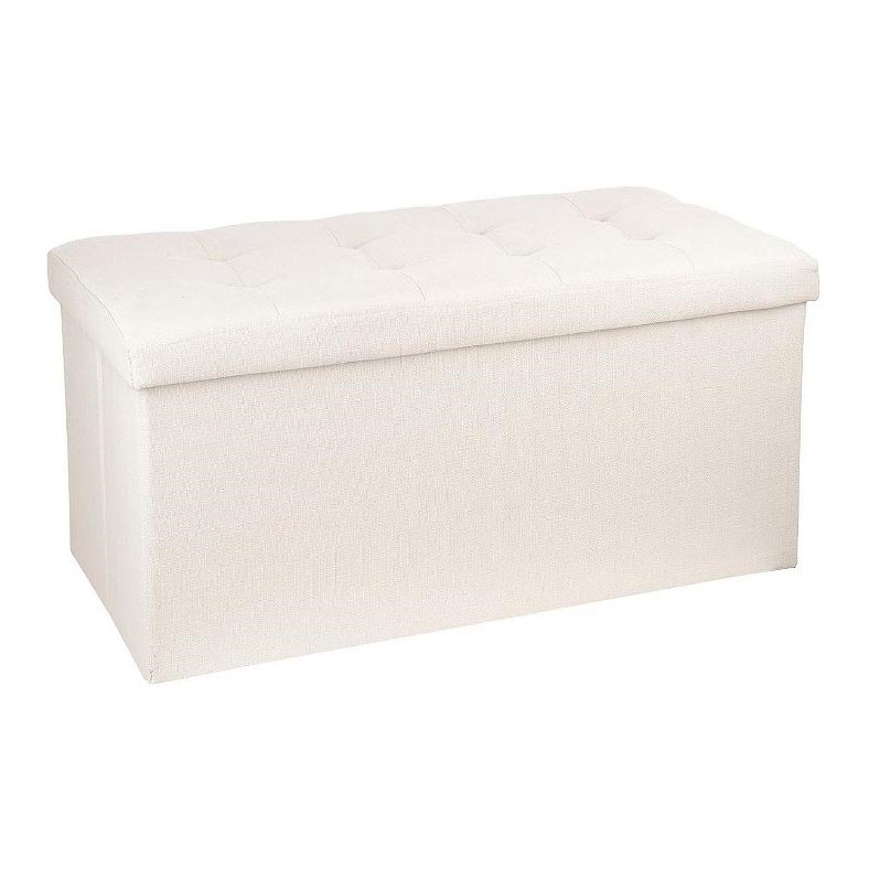 Banc de rangement LYSANDRE beige