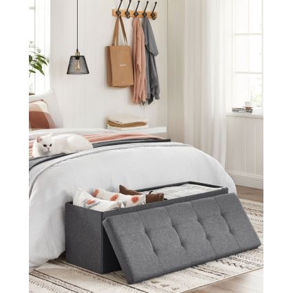 Banc SULTAN gris foncé