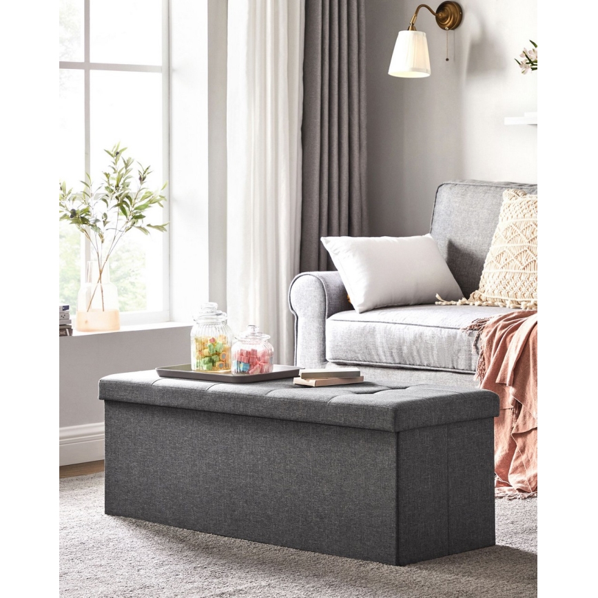 Banc SULTAN gris foncé