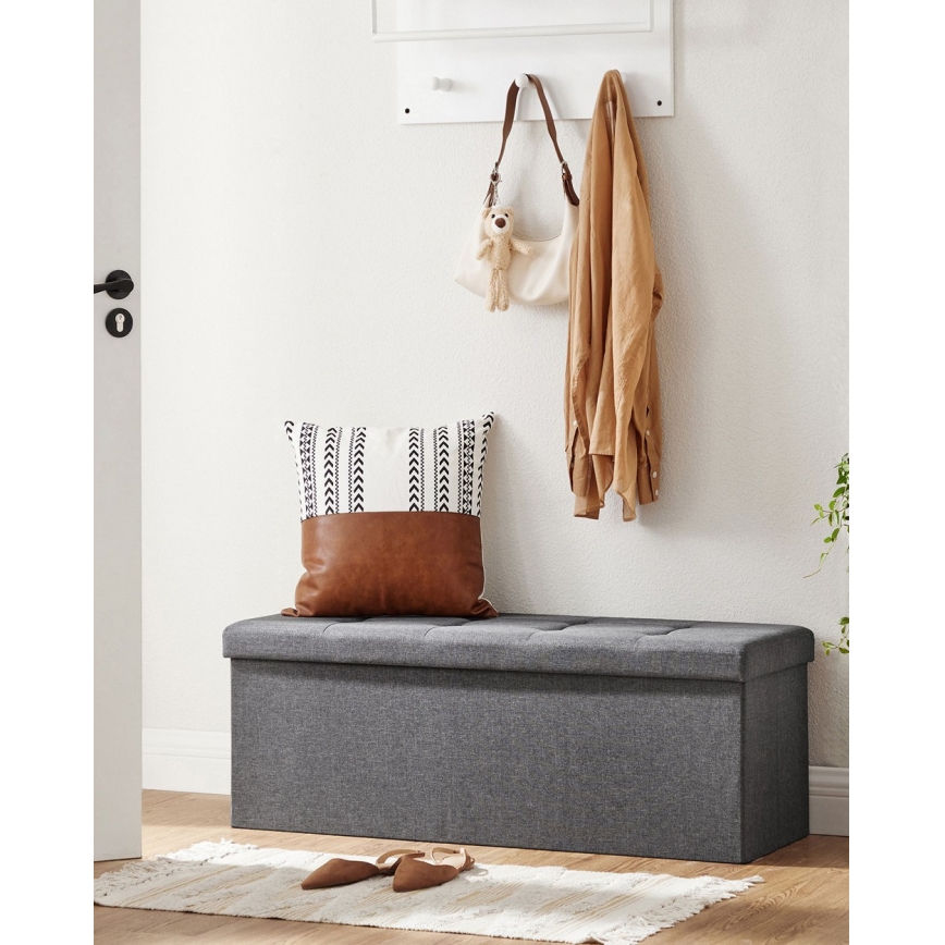 Banc SULTAN gris foncé