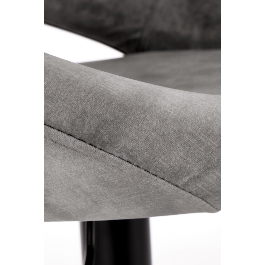 Barkruk 100x48 cm grijs/antraciet