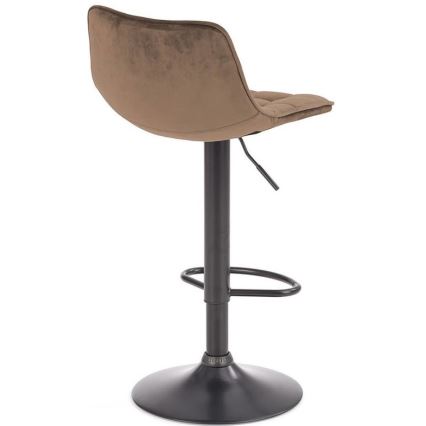 Barkruk 106x43 cm antraciet/bruin