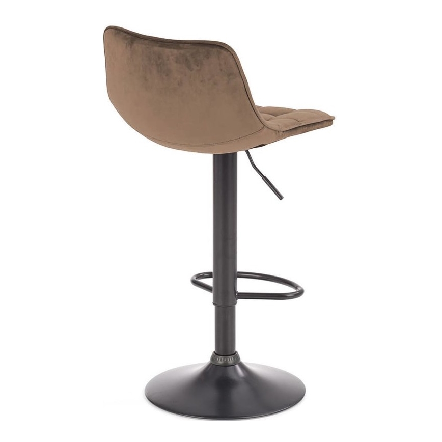 Barkruk 106x43 cm antraciet/bruin
