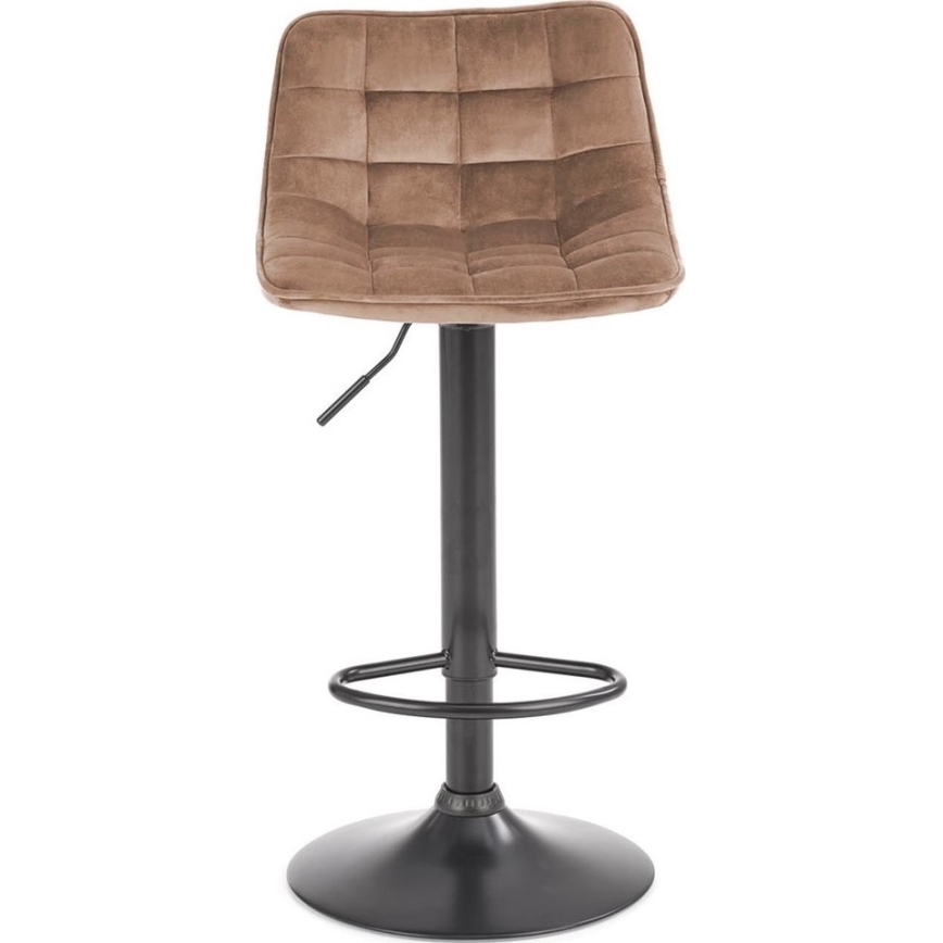 Barkruk 106x43 cm antraciet/bruin