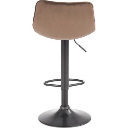 Barkruk 106x43 cm antraciet/bruin