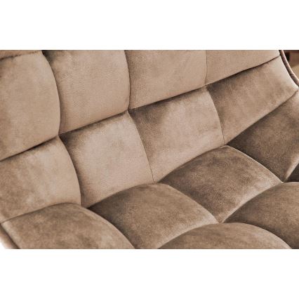 Barkruk 106x43 cm antraciet/bruin