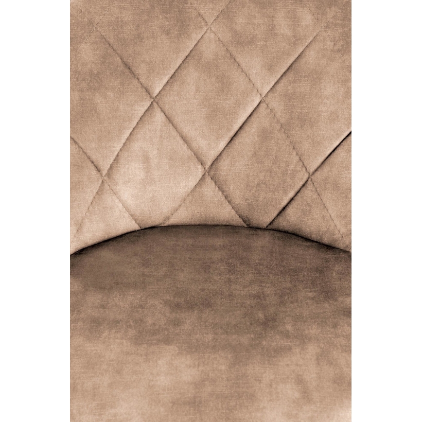 Barkruk 106x47 cm zwart/bruin