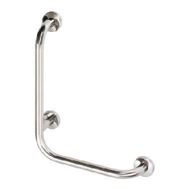 Barre d'appui 63x68 cm inox/argentée