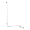Barre d'appui pour douche 66 x 118 cm blanche