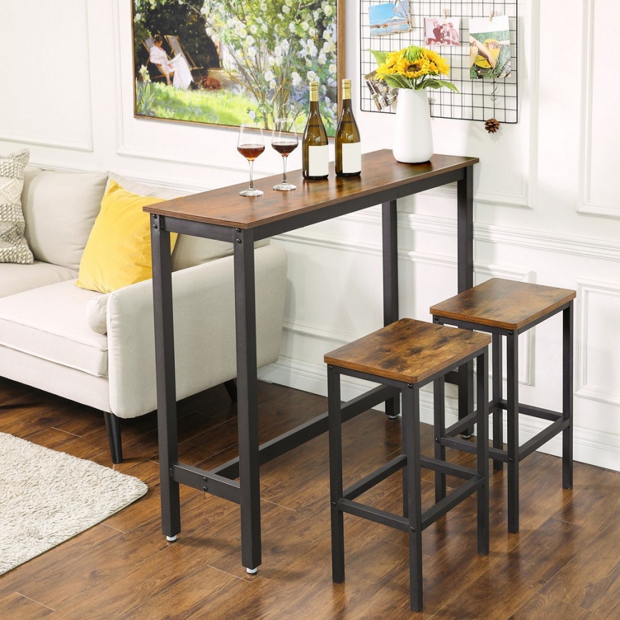 Bartafel BARTIS bruin/zwart