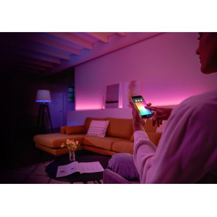 Basis Set Philips Hue WHITE AND COLOR AMBIANCE 2xE27/9W/230V 2000-6500K + verbindingsapparaat