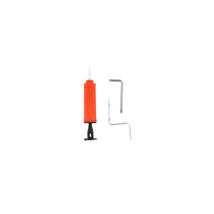 Basketbalring met bal