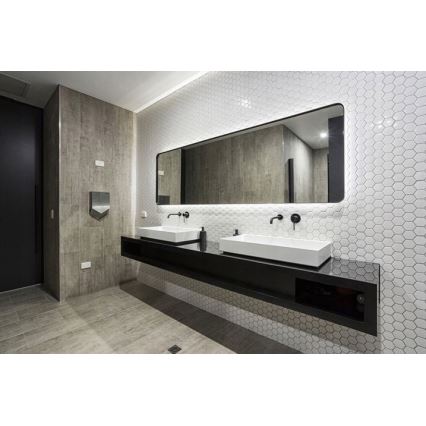 BAT-B0969 - Mitigeur de lavabo encastrable LUNGO, finition noir mat