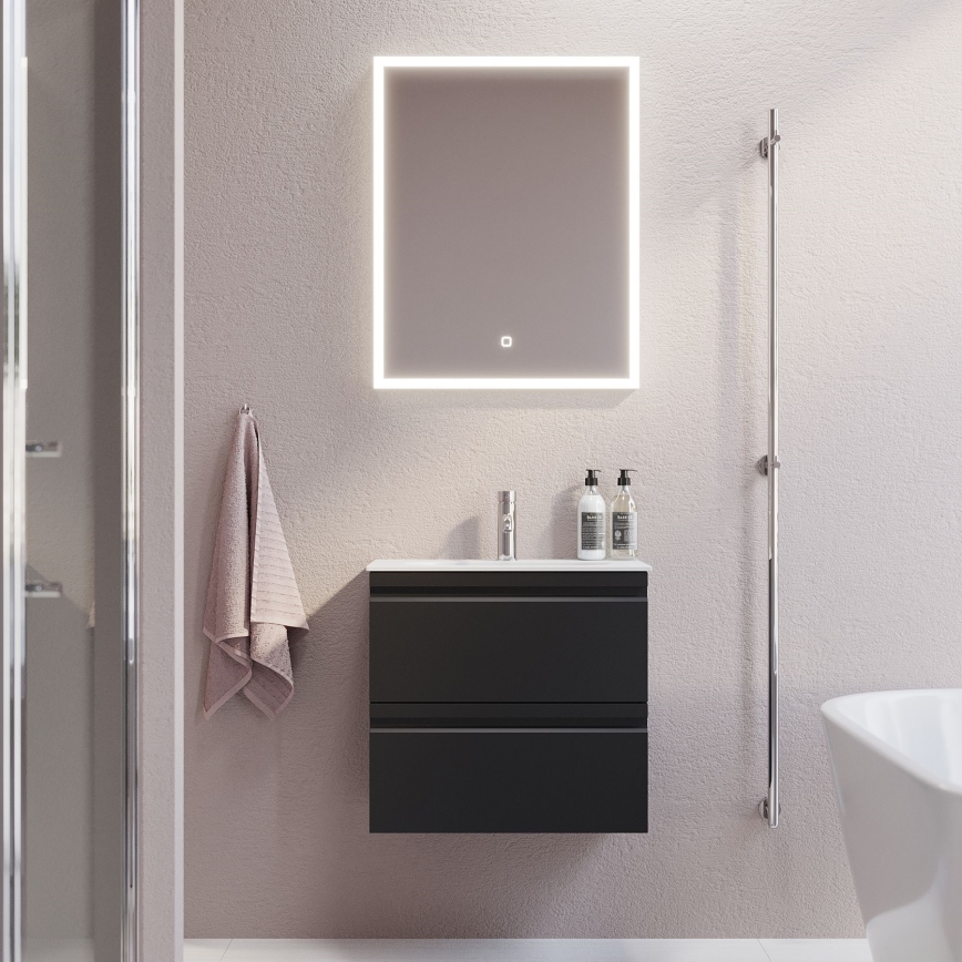 BATH DELUXE 01-060-07-58-00 - LED Badkamer spiegel met een achtergrondverlichting FORNAES LED/14,3W/230V IP44