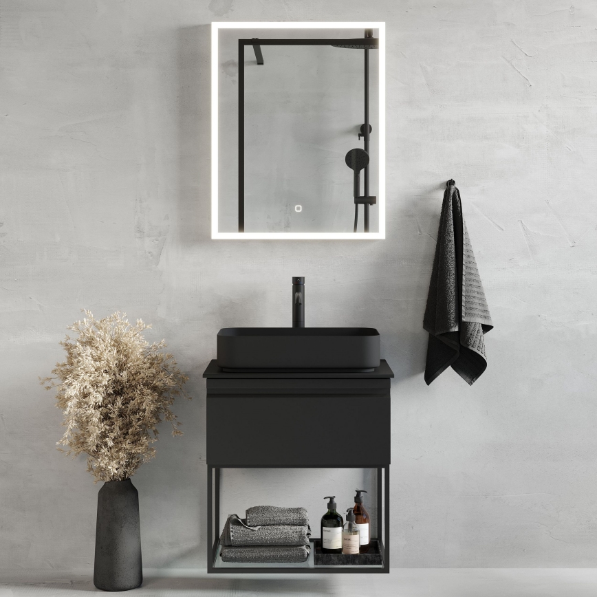 BATH DELUXE 01-060-07-58-00 - LED Badkamer spiegel met een achtergrondverlichting FORNAES LED/14,3W/230V IP44