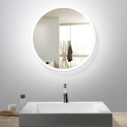 BATH DELUXE 01-060-08-58-00 - LED Badkamer spiegel met een achtergrondverlichting FORNAES LED/10,1W/230V IP44