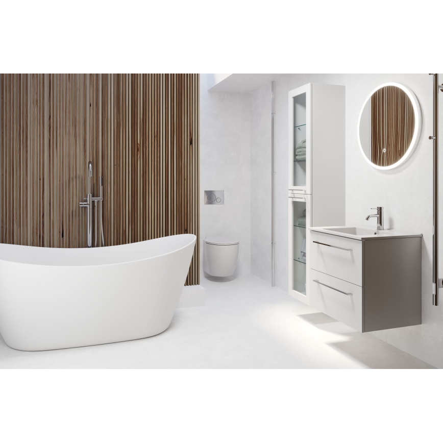 BATH DELUXE 01-060-08-58-00 - LED Badkamer spiegel met een achtergrondverlichting FORNAES LED/10,1W/230V IP44